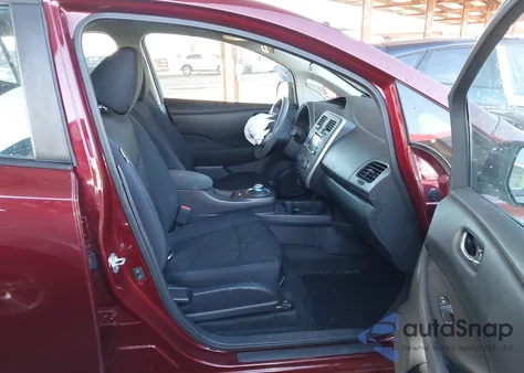 2017 Nissan Leaf S из США, поврежденный, VIN 1N4BZ0CP1HC308155